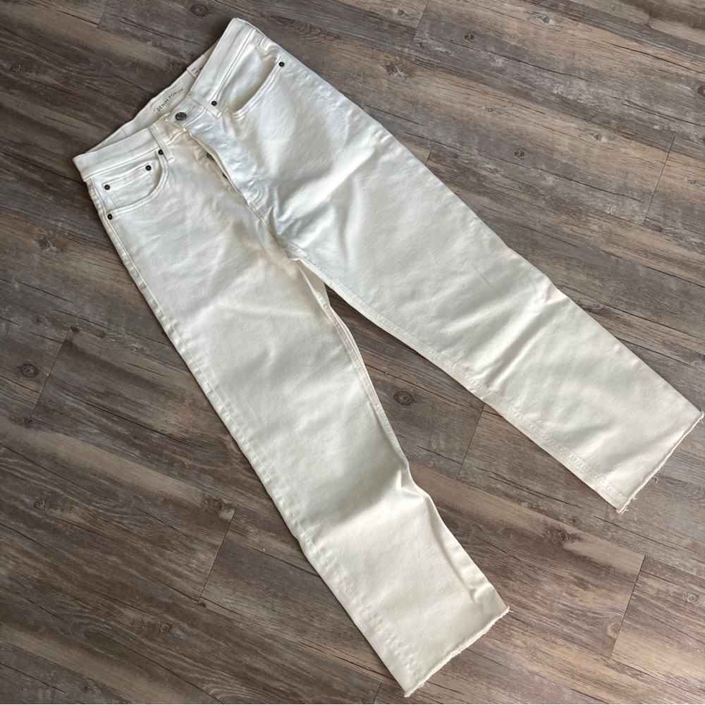 Aritzia Denim Forum straight ankle jeans